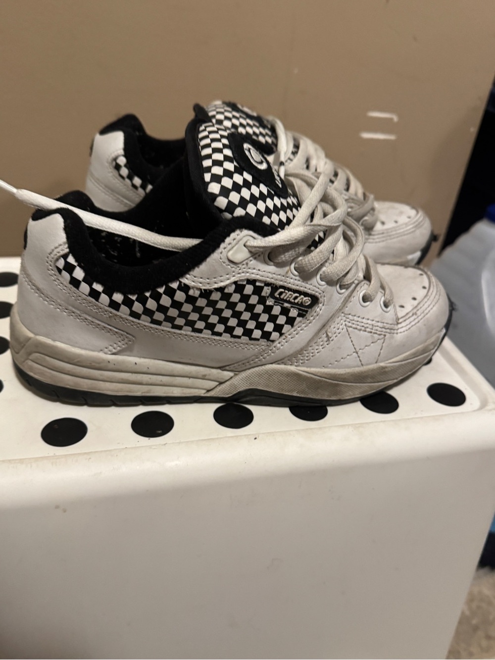 Vintage Checkerboard Circa skate shoe sz 5mens 7women